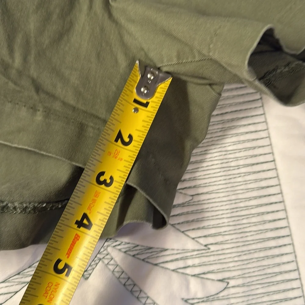 Old Navy Pixie Women's Green Cargo Shorts-6